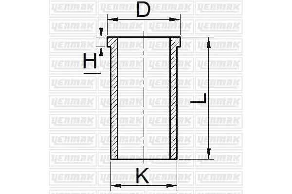Gömlek (74.75MM-0.50)  YENMAK 51-65611-050