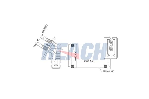Kalorifer Radyatörü  ZENON RN2652