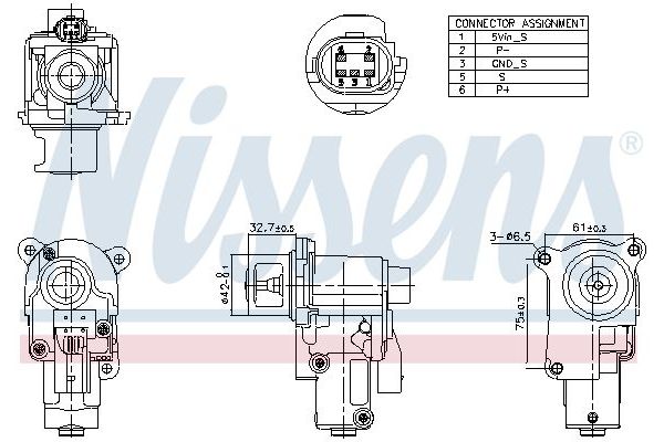 Egr Valfi  Seat Ibiza (6J5)(06.2008->)  NISSENS 98174