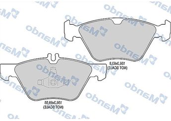 Fren Disk Balata Ön MANDO MBF015135  A0044200320 5114555AA 05114555AA 5139218AA 05139218AA 5139218AB 34202920 003 420 29 20