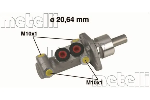 Fren Ana Merkez  Volkswagen Caddy (14D)(08.1982->1992)  METELLI 05-0277