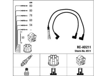 Buji Kablosu  NGK 0511  