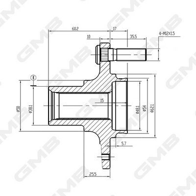 Porya Ön Sağ veya Sol Kia Rio (UB)(2011->)  BSG 44-600-008