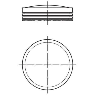 Piston (85.30MM-STD)   MAHLE 003 01 00