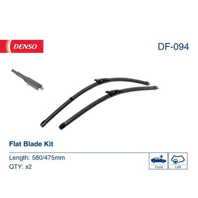 Silecek Süpürgesi Ön  580/475 mm - 23/19 inç DENSO DF-094