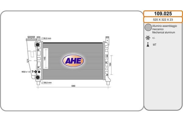 Su Radyatörü  MAHER 10479