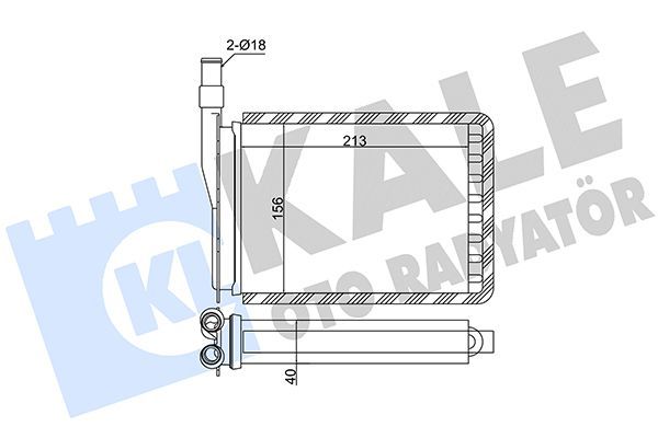 Kalorifer Radyatörü  KALE 110100
