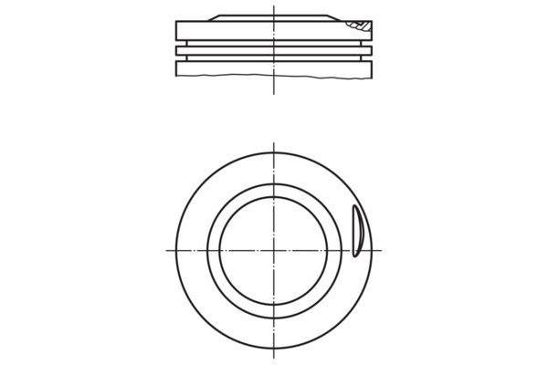 Piston (89.50MM-0.50)  GOETZE 87-70464-050-A