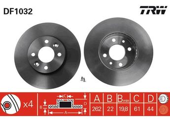Fren Disk Ayna Ön Sağ ve Sol MANDO MBC035237  6001001601 7700627732 7700802232 7700841563 7701204300 7701204495 7701204499 7701205085 7701205228 7701205840