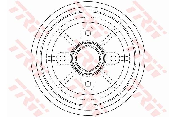 Kampana Arka Sağ veya Sol TRW DB4414MR