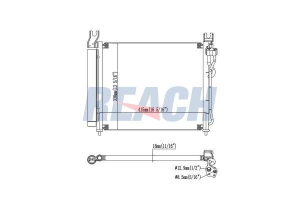 Klima Radyatörü  MGA 82536