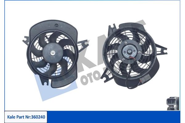 Radyatör Fan ve Motoru  Hyundai H-1 (->2008)  KALE 360240