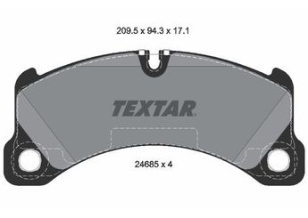 Fren Disk Balata Ön TEXTAR 2468501  7P5698151 95835193930 958698151A