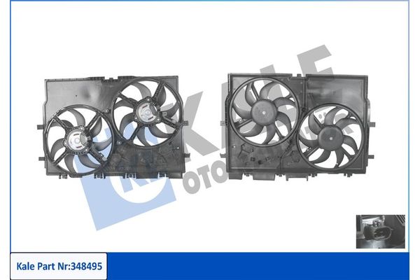 Radyatör Fan ve Motoru  MGA 83252