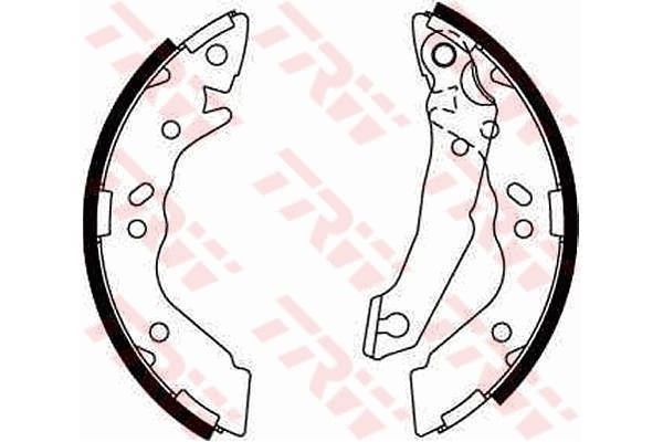 Fren Pabuçlu Balata Arka Hyundai Accent (X3)(1998->)  MAHER 00165