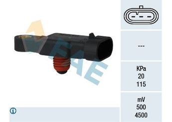 MAP Sensörü  PSA ORJINAL 25195791  96325870 25184083