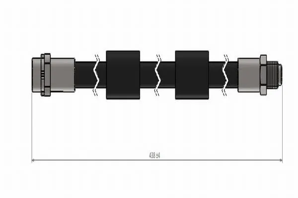 Fren Hortumu Ön Sağ veya Sol CAVO C900 318A