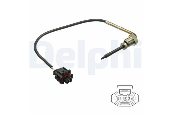 Egzoz Sıcaklık Sensörü  Chevrolet Epica (2006->)  DELPHI TS30208