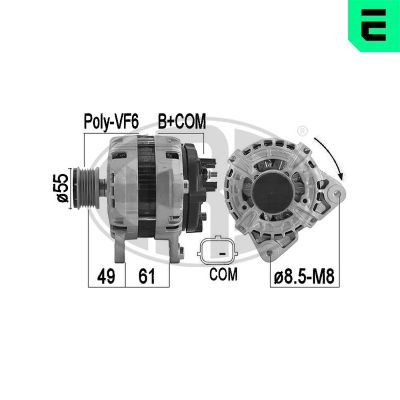Alternatör  WAI 24170N