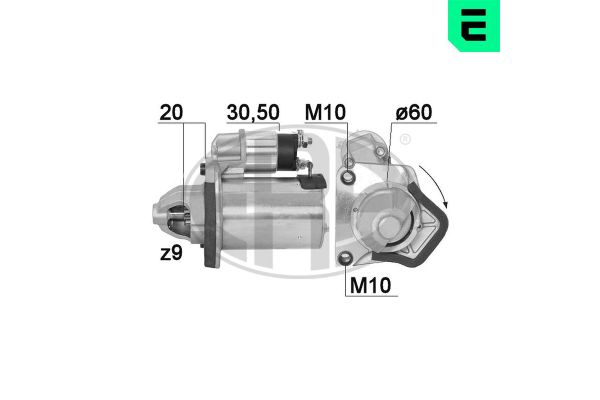 Marş Dinamosu  Nissan Micra (K13K/KK)(07.2010->)  ERA 220895A