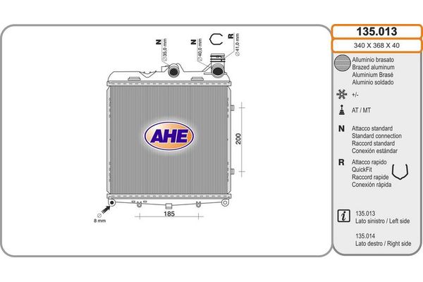 Su Radyatörü  RADISEN RR 613102
