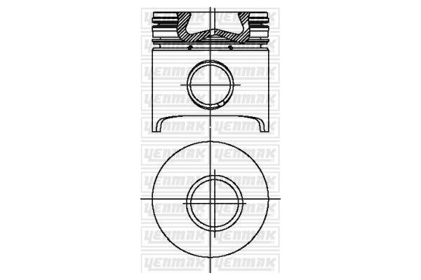 Piston (93.00MM-0.60)   KONEKS 209862