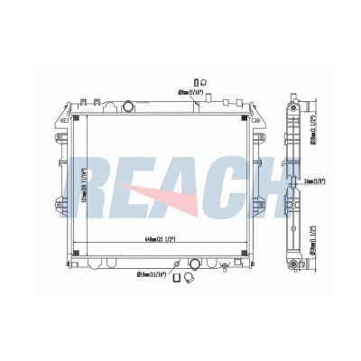 Su Radyatörü  Toyota Hilux (KUN)(2005->)  MGA 80661