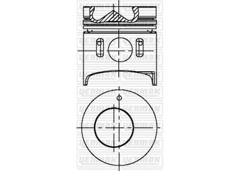 Piston  YENMAK 4374-050  31-04374-050