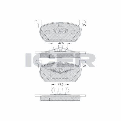 Fren Disk Balata Ön Audi A1 Sportback (GBA)(09.2018->)  AYD 60908A