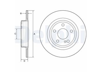 Fren Disk Ayna Arka Sağ ve Sol DELPHI BG4558C  A2464230112 432065DA0A 43206HG00B 2464230112 246 423 0112 246423011207