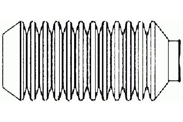 Direksiyon Körüğü Sağ veya Sol BMW 3 Serisi Sedan/Coupe (E30)(1982->)  TRW JBE460