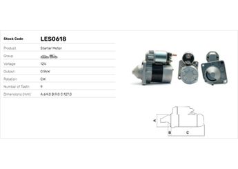 Marş Dinamosu  LUCAS ELEKTRIK LES0618  46813058 46813064 46816793 51772325 51812501 51832950 51832951 51832952 51890631 51890632 55192483 55193355 55193356 71784985 71789051 71789435 71789437 71793620 71794760 1542468 1567033 1726802 9S5111000AA 9S51-11000-AA BS5111000CA BS51-11000-CA 136908 AM114943A AM114-943A S114905 S114-905 S114906 S114-906 S114938 S114-938 S114943 S114-943 S114943A S114-943A S114947 S114-947 S114947A S114-947A S114948 S114-948