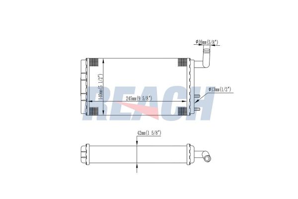 Kalorifer Radyatörü  ORİS KFI007136