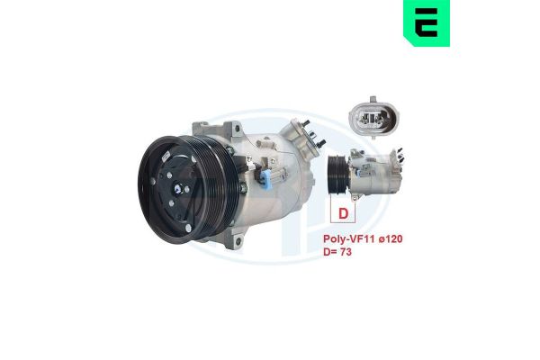 Klima Kompresörü  Alfa Romeo Brera (177)(2005->)  ERA 670086