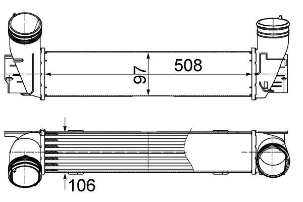 Turbo Radyatörü  MAHLE CI 489 000S