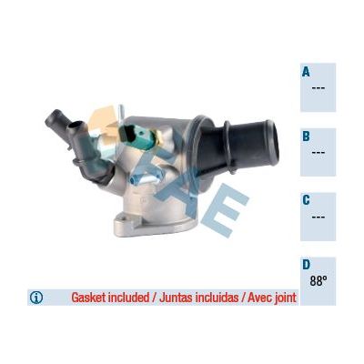Termostat 88 °C  Alfa Romeo 159 Sportwagon (140)(2006->)  MAHER 20240