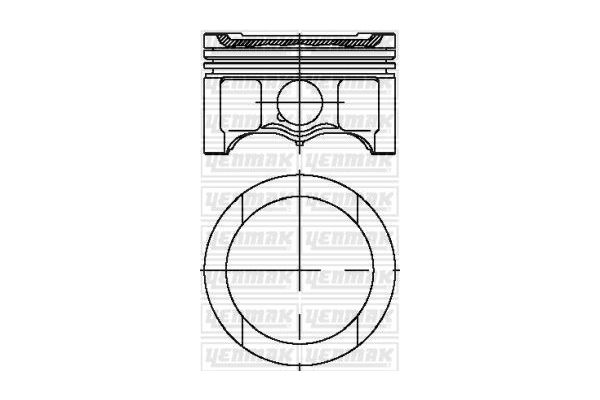 Piston (81.51MM-0.50)  YENMAK 31-04316-050