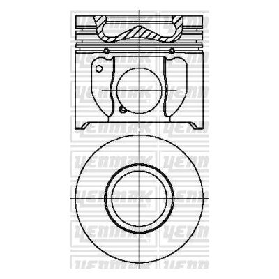 Piston (89.91MM-STD)  GOETZE 87-70904-STD