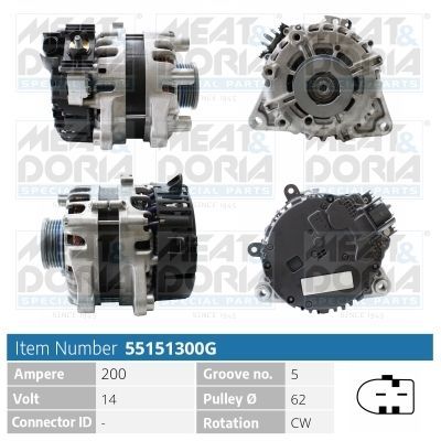 Alternatör  Fiat Panda (319)(2012->)  FIAT ORJINAL 52111758