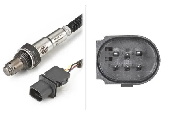 Oksijen (Lambda) Sensörü  Mercedes GLA -Serisi (BM 156)(03.2014->)  HELLA 6PA 009 166-811