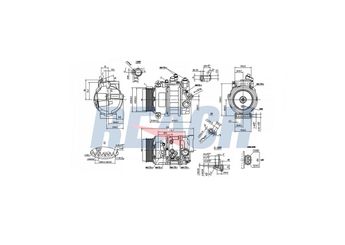 Klima Kompresörü  BEHR 8FK 351 322-911  2309211 12301311 12303211 A0002309211 A0002341312 A0012301311 A0012303211 A0002307611 A0022301011 A0022308111 2307611 230761 22301011 22308111 68012247AA 12302711 12303011 12307611 22304211 22305811 2306411 2308611 A0002306411 A0002308611 A0012302711 A0022304211 A0022305811 12300111 12301011 22306011 2302711 2307211 9078305801 A0002307211 A0012300111 A0012303011 A001230321180