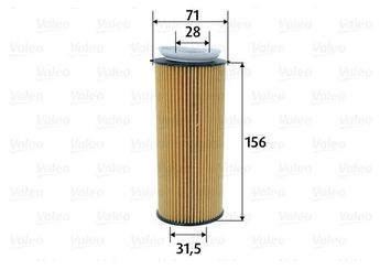 Yağ Filtresi  VALEO 586603  11427808443 11 42 7 808 443