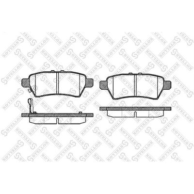 Fren Disk Balata Arka Nissan Pathfinder 4/5 Kapı (R51)(01.2005->)  MANDO MBF015747