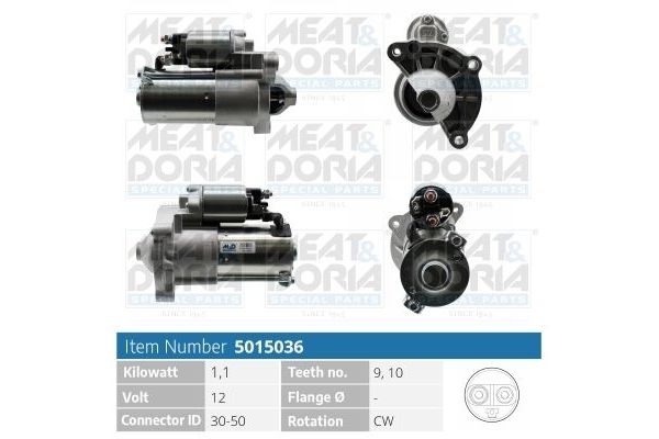 Marş Dinamosu  Peugeot 205 Cabriolet (08.1985->)  LUCAS ELEKTRIK LES0287
