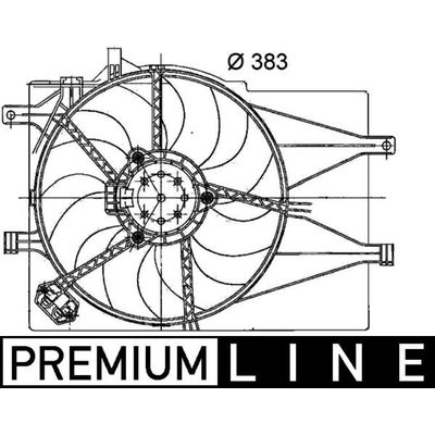 Radyatör Fan ve Motoru  MAHLE CFF 200 000P