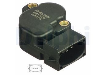 Gaz Kelebeği Sensörü  DELPHI SS1100012B1  95BF9B989DA 6854783 1001591 938F9B989CA 95WF9B989DA