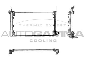 Klima Radyatörü  NISSENS 94437  46472101 46527737 46754752 K46472101 46547673