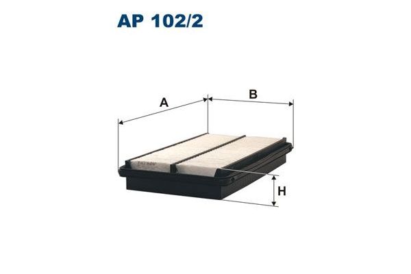 Hava Filtresi  Honda Accord (CG7-9/CH1-7)(10.1998->)  FILTRON AP 102/2