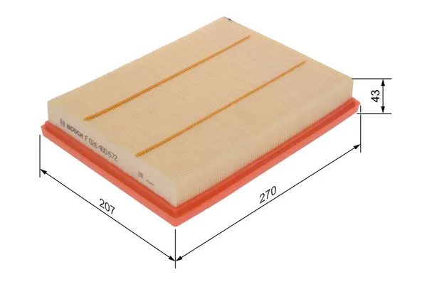 Hava Filtresi  Ford Kuga (2020->)  BOSCH F 026 400 672