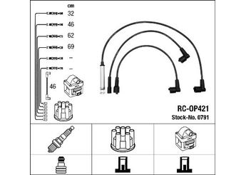 Buji Kablosu  NGK 0791  1612492